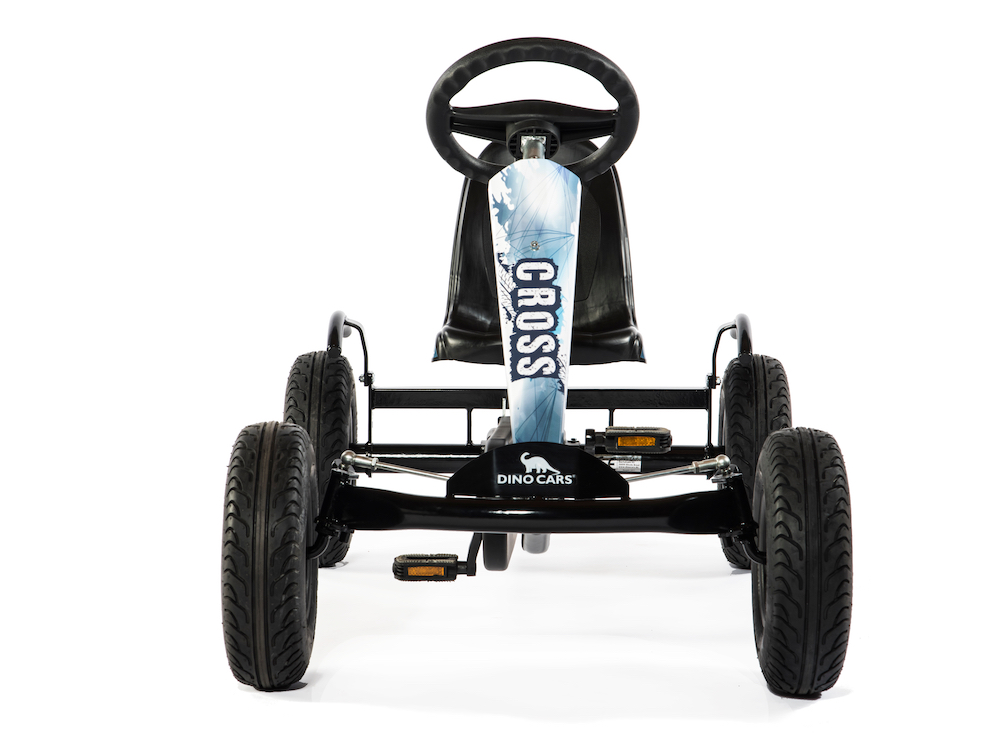 DINO CARS Gokart Junior Cross BF1 schwarz/blau-weiß