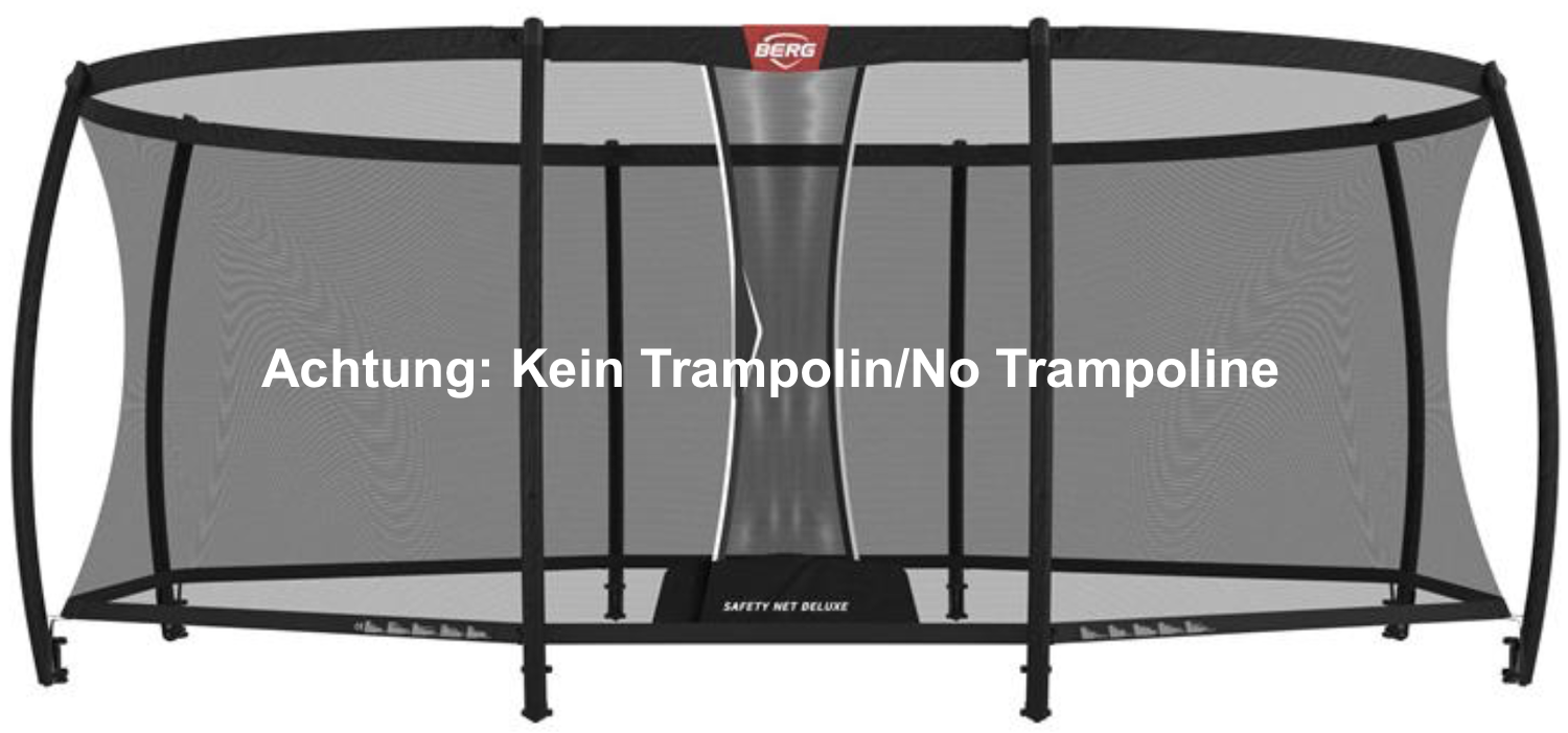 BERG Trampolin Sicherheitsnetz Deluxe für GRAND 520 x 330 cm Außenrand -  Gokarthof Onlineshop